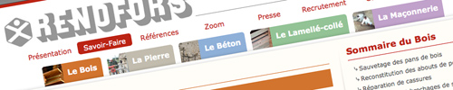 site web Renofors